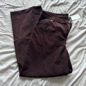 Brown Corduroy Pants